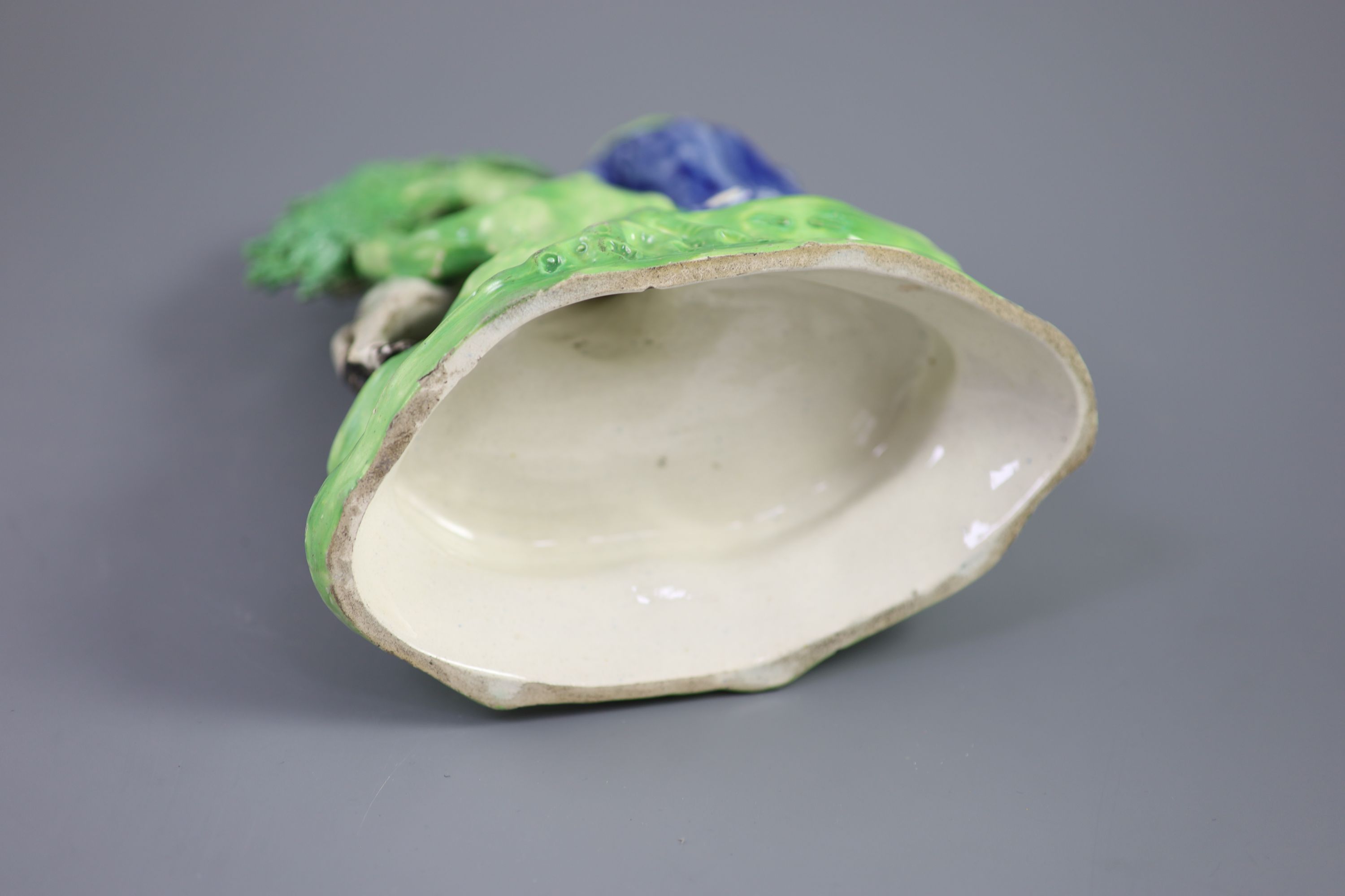 A large Staffordshire pearlware group Flights, c.1830-50, 25cm high